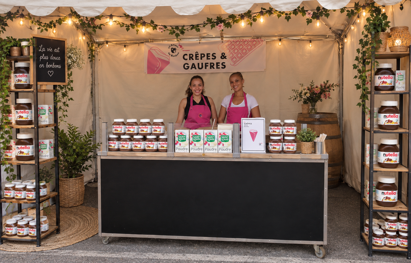 Food truck salé événementiel Île-de-France - Maïna Events